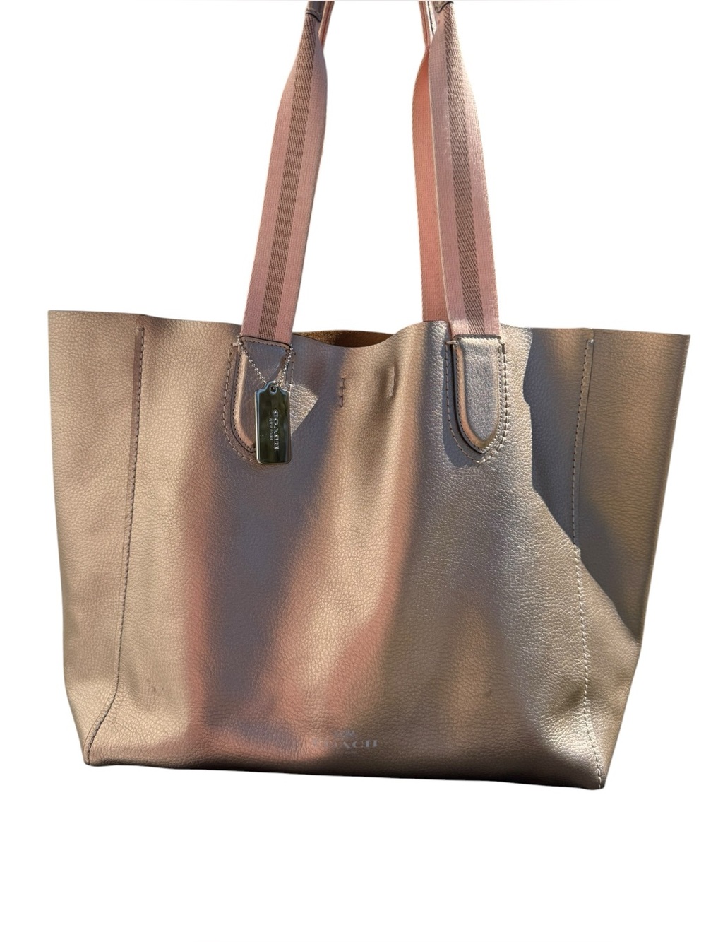Coach Derby Metallic Rose Gold